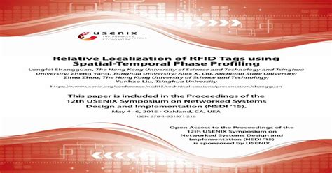 hmrl relative localization of rfid tags with static devices|HMRL: Relative Localization of RFID Tags with Static Devices.